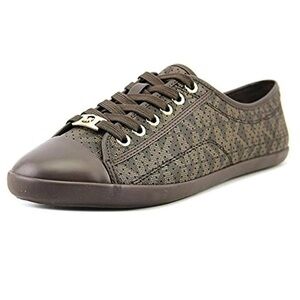 Michael Michael Kors Kristy Sneakers, Womens, 8.5M, Brown/Gold